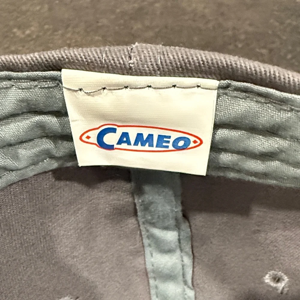 Cameo‎ Jackson Hole Wyoming Like Trucker Strapback Cap Hat Gray